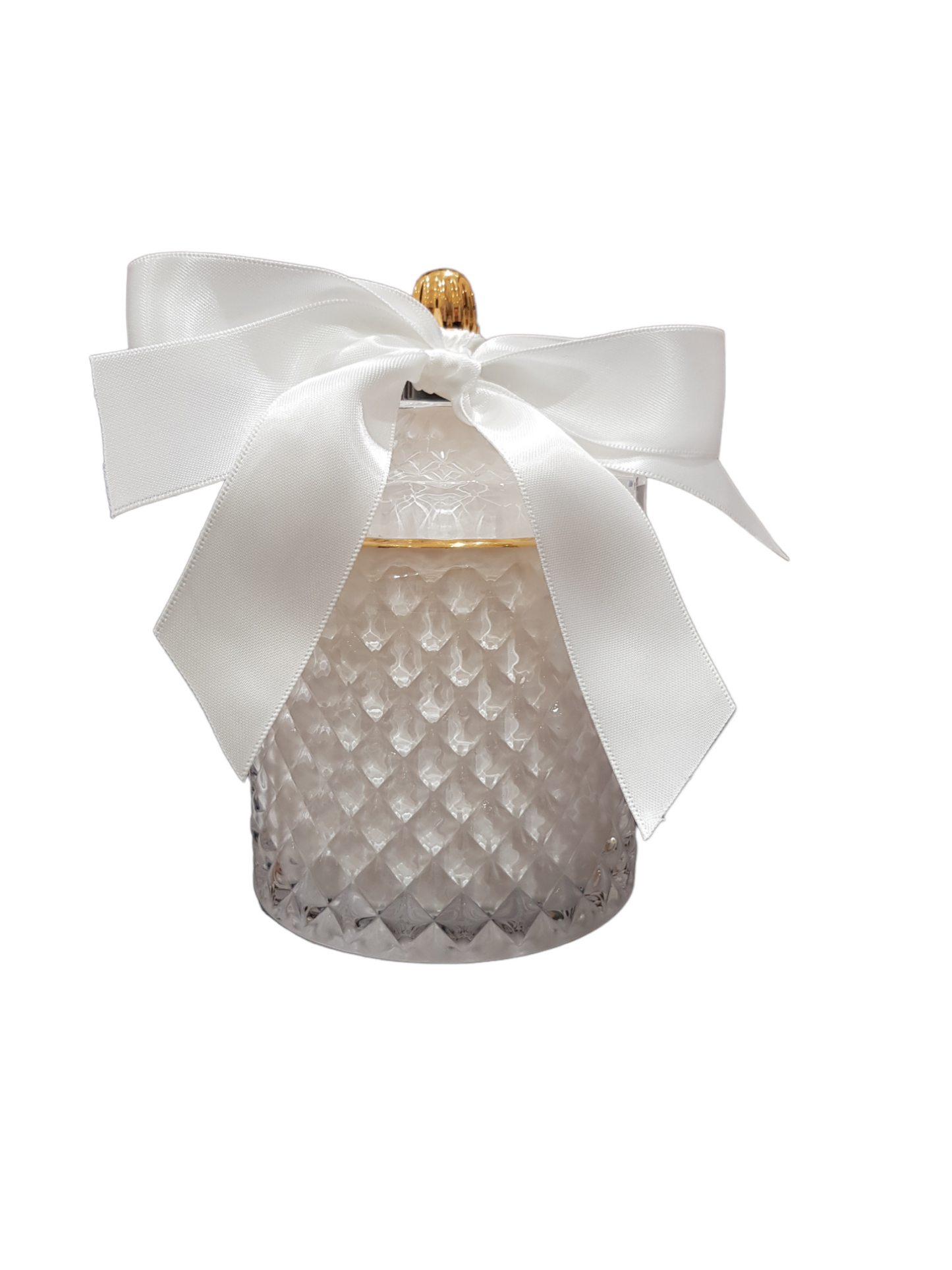 GEO CANDLE WHITE