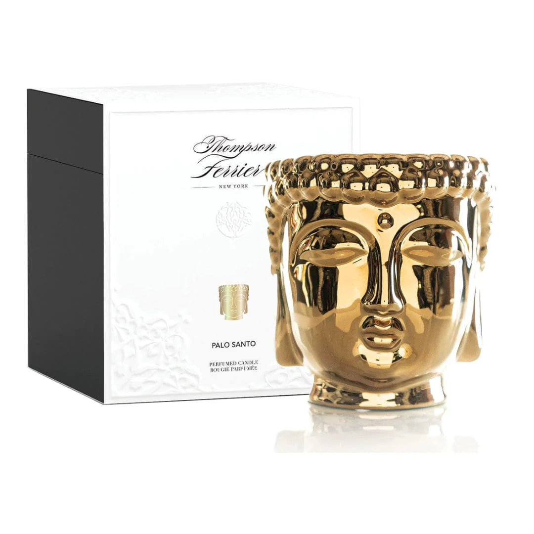 Gold Buddha Candle