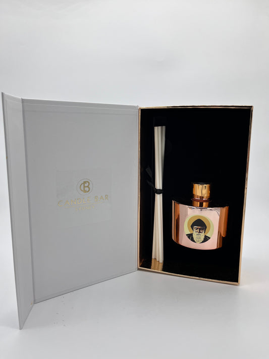 St Charbel Rose Gold Reed Gift Box Set