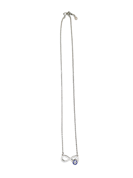 Infinity Evil Eye Necklace