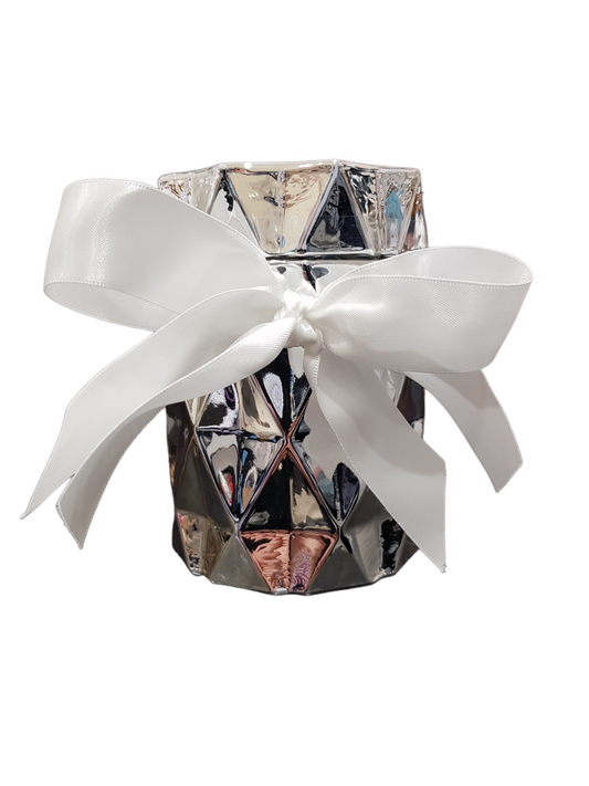 SILVER ROCKSTAR CANDLE